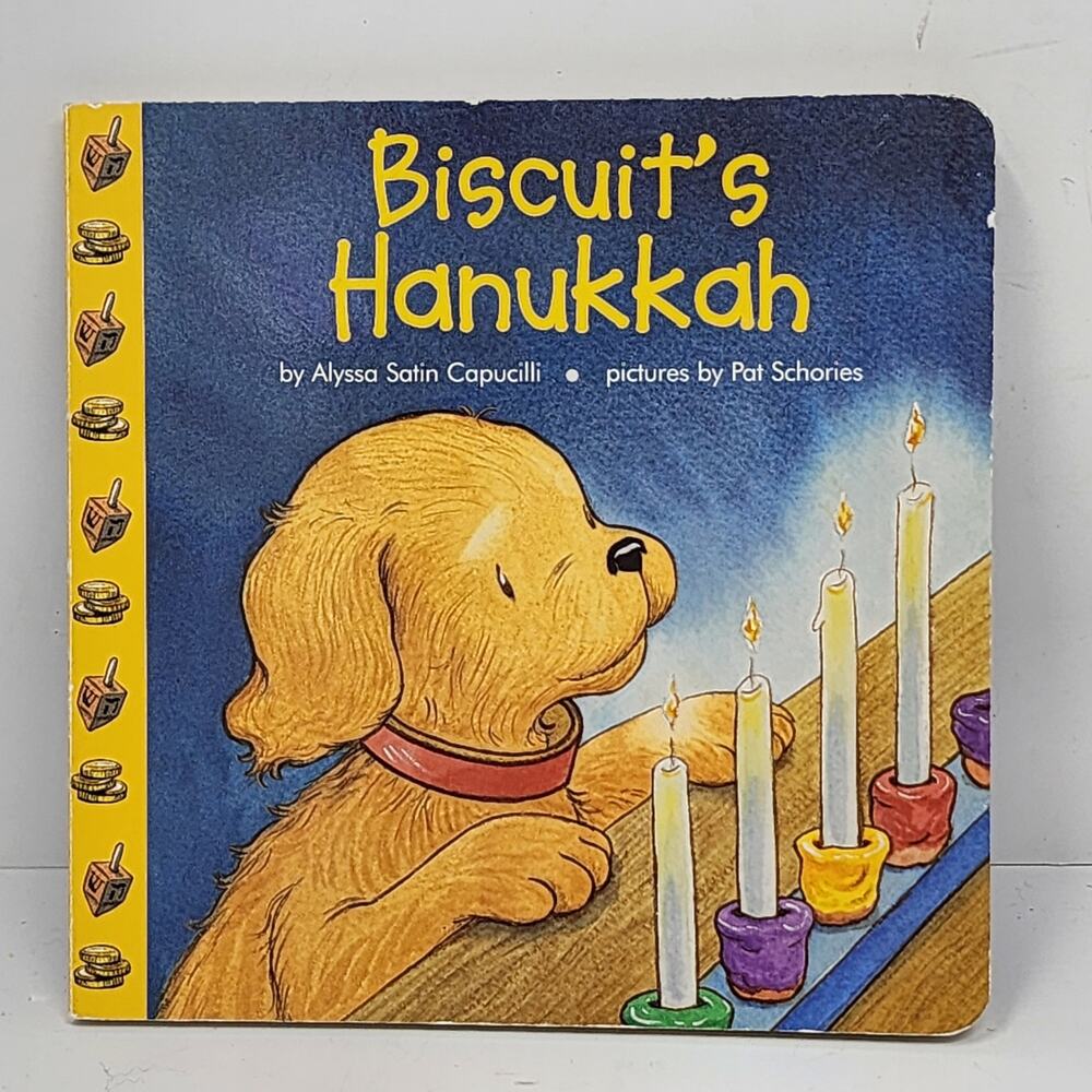 Board Book - Kids Book - Biscuits Hanukkah